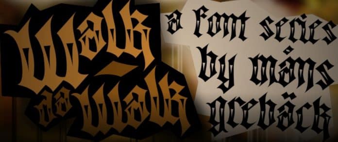 Walk Da Walk Family 3 Styles Font