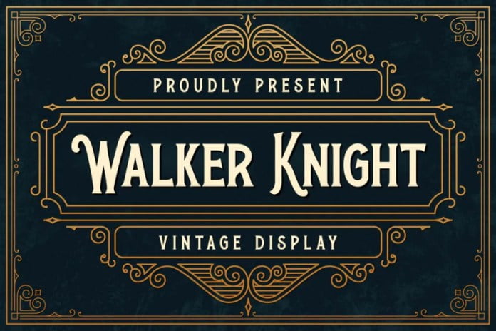 Walker Knight - Vinatge Display Font