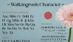 Walkingrush Font