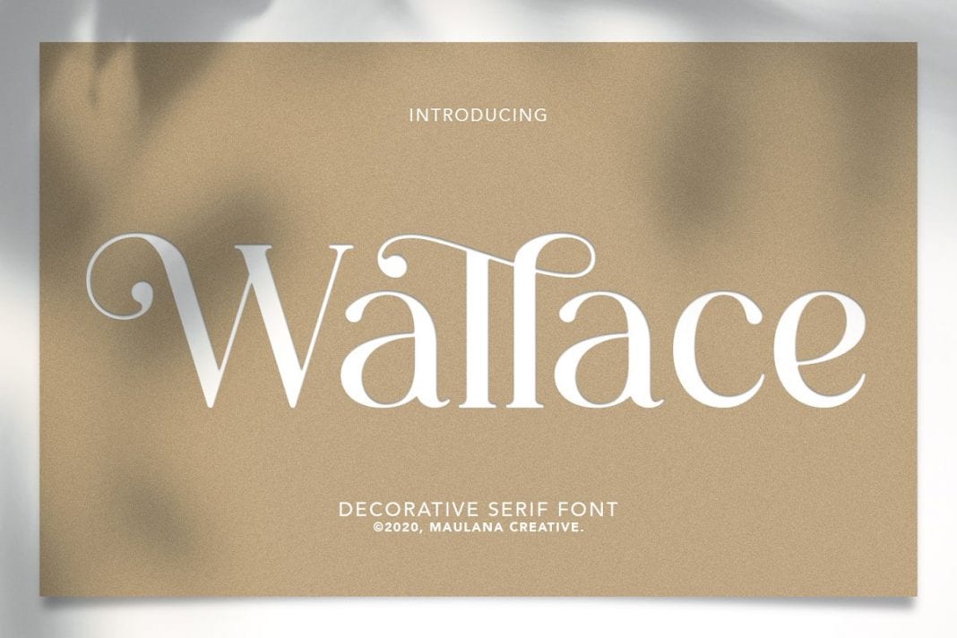 Wallace - Decorative Serif Font
