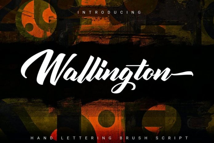 Wallington Hand Lettering Brush Script