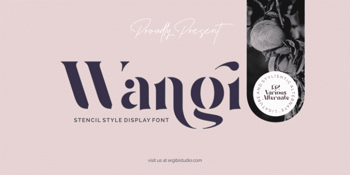 Wangi Font