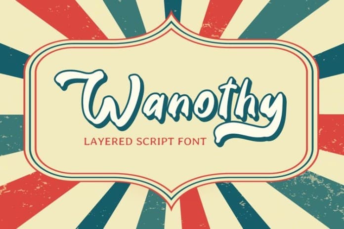 Wanothy – Vintage Font