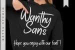 Wanthy Font
