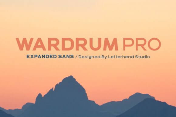 Wardrum Pro Font
