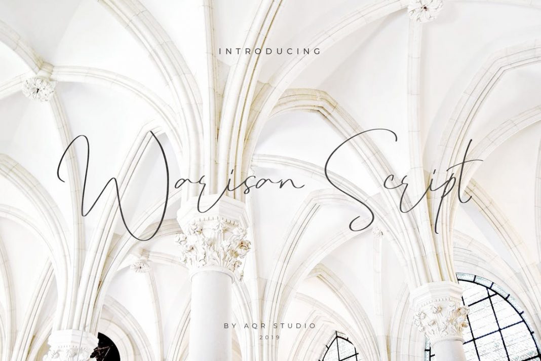 Warisan Script Font