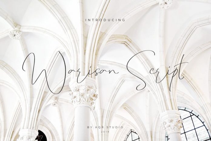 Warisan Script Font