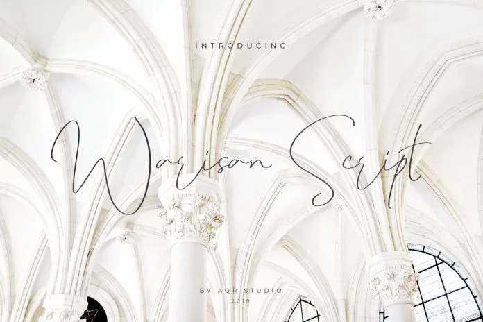 Warisan Script Font