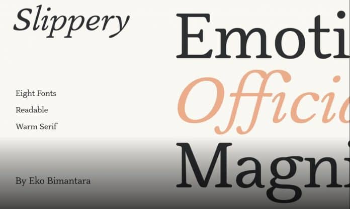 Warm Serif Font