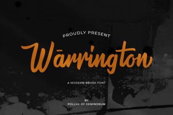 Warrington Font