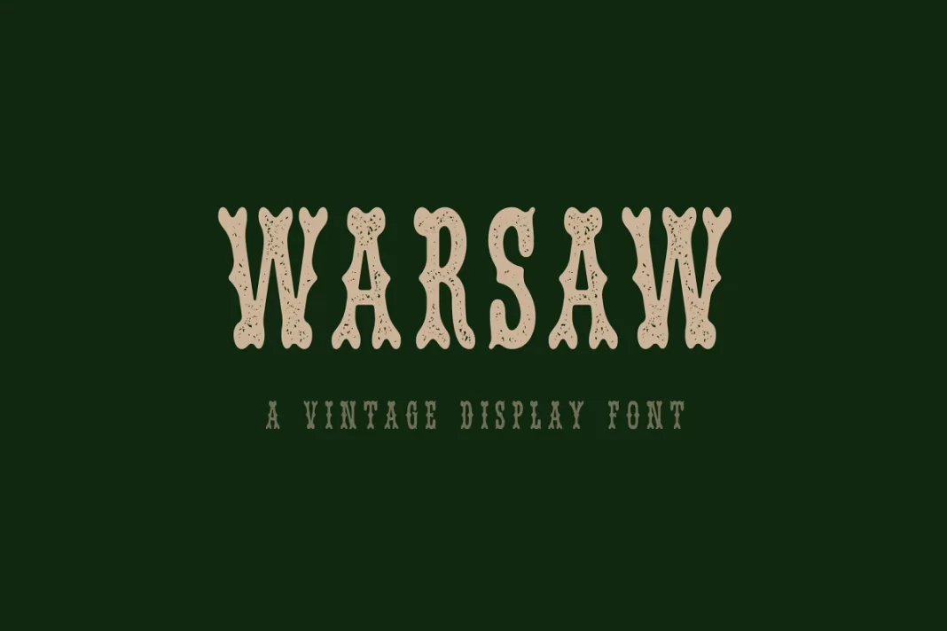 Warsaw Font
