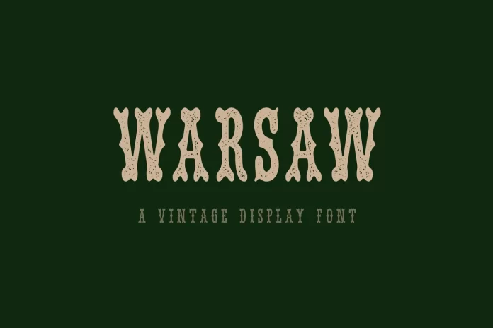 Warsaw Font