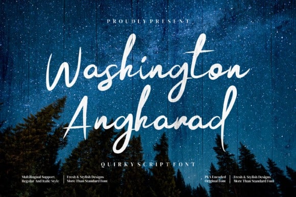 Washington Angharad Font