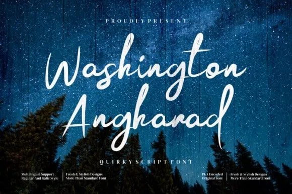 Washington Angharad Font