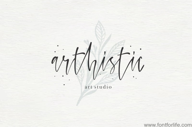 Watercoral Natural Script Font