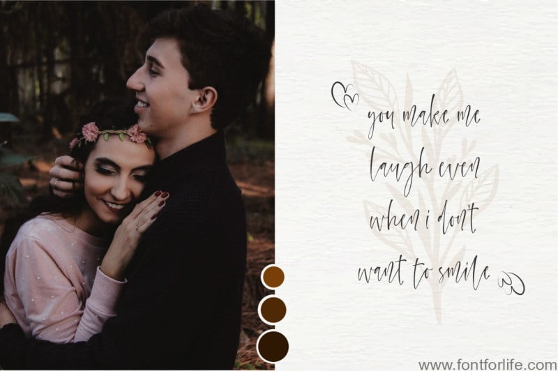 Watercoral Natural Script Font