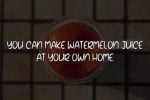 Watermelon Juice Font