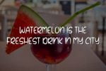 Watermelon Juice Font