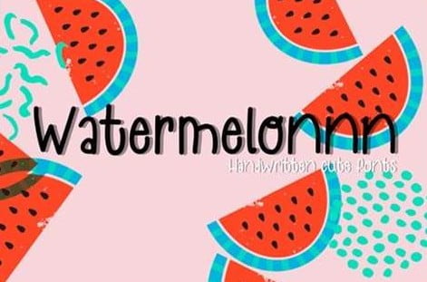 Watermelonnn Font