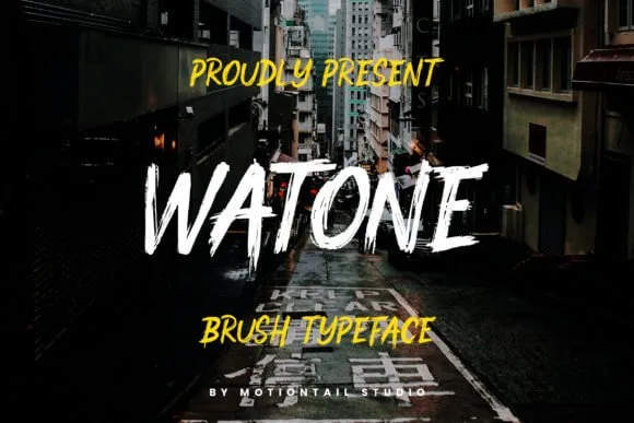 Watone Font