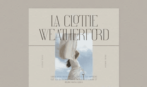 Watterlen - All Caps Ligature Serif Font