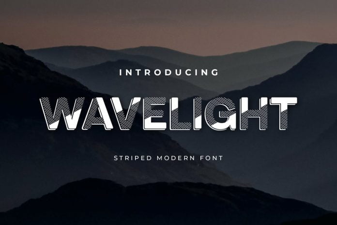 Wavelight sans Serif Display Font