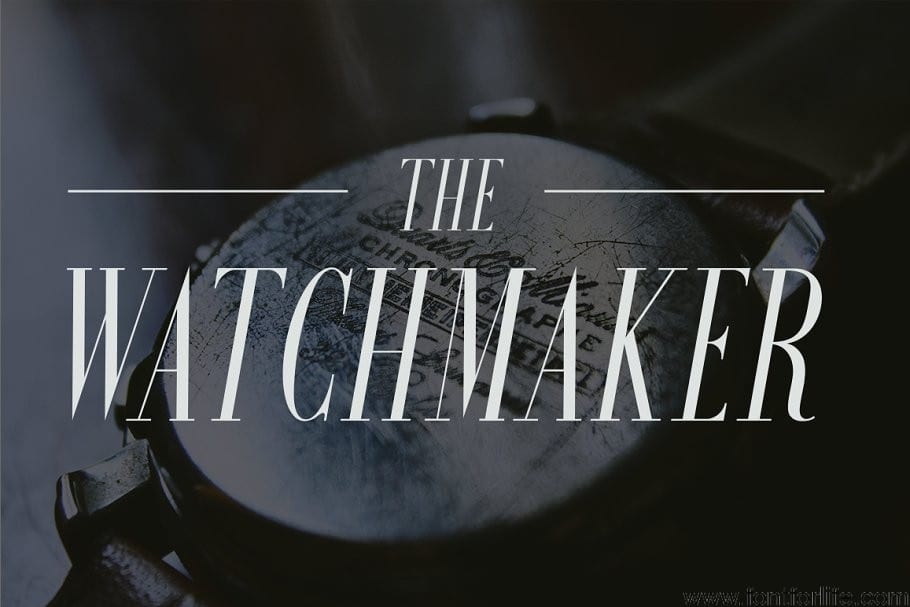 Waves Ultra Condensed Serif Font