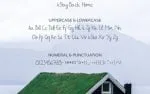 Way Back Home Font