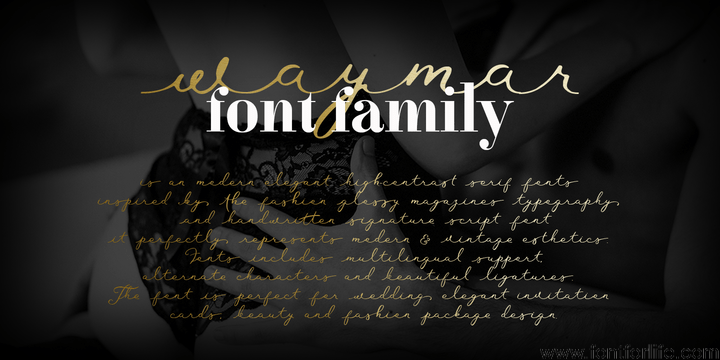 Waymar Font