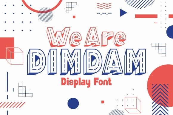 We Are Dimdam Font