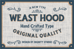 Weast Hood Font