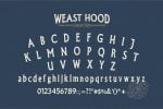 Weast Hood - Handcrafted Typeface