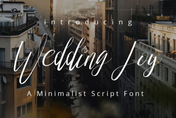 Wedding Joy Font