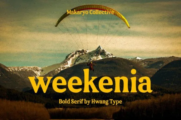 Weekenia Font