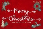 Welcome Santa Claus Font