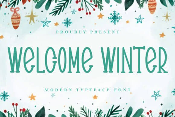 Welcome Winter Font