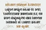 Welcome to Our Home Font