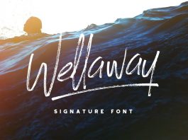 Wellaway Bonus Font