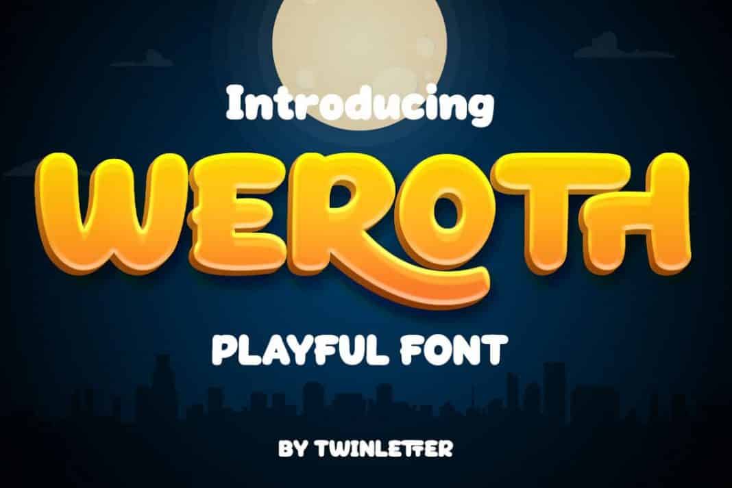 Weroth font