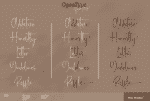 Wertign - Calligraphy Font