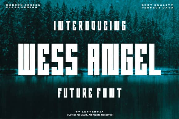 Wess Angel Font