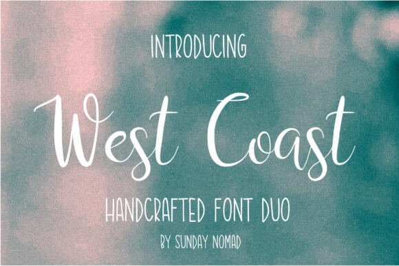 West Coast Font