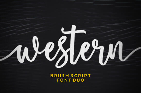Western Duo Font