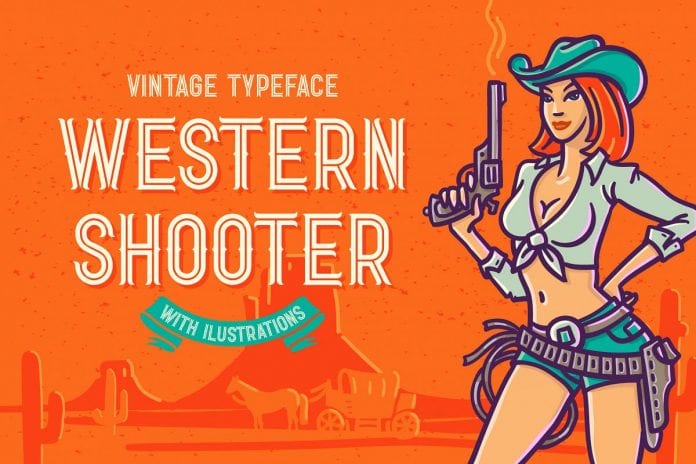 Western Shooter font