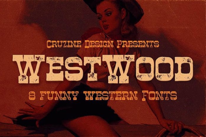Westwood Funny Western Font