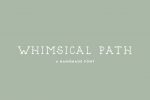 Whimsical Path / Hand Lettered Font