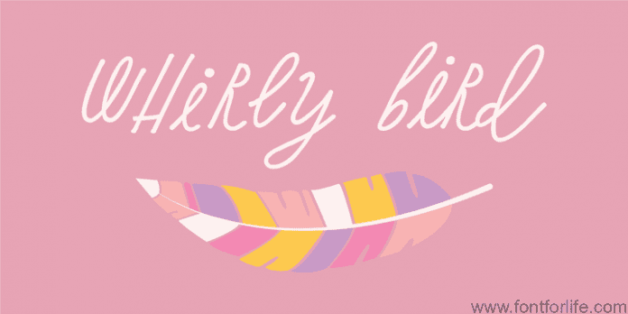 Whirly Birds Font