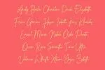 Whistle Casual Signature Font