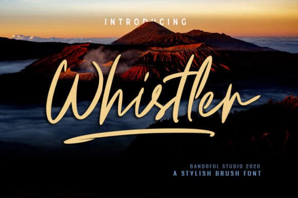 Whistler Font