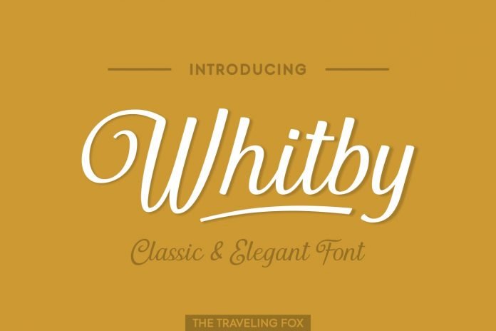 Whitby Font